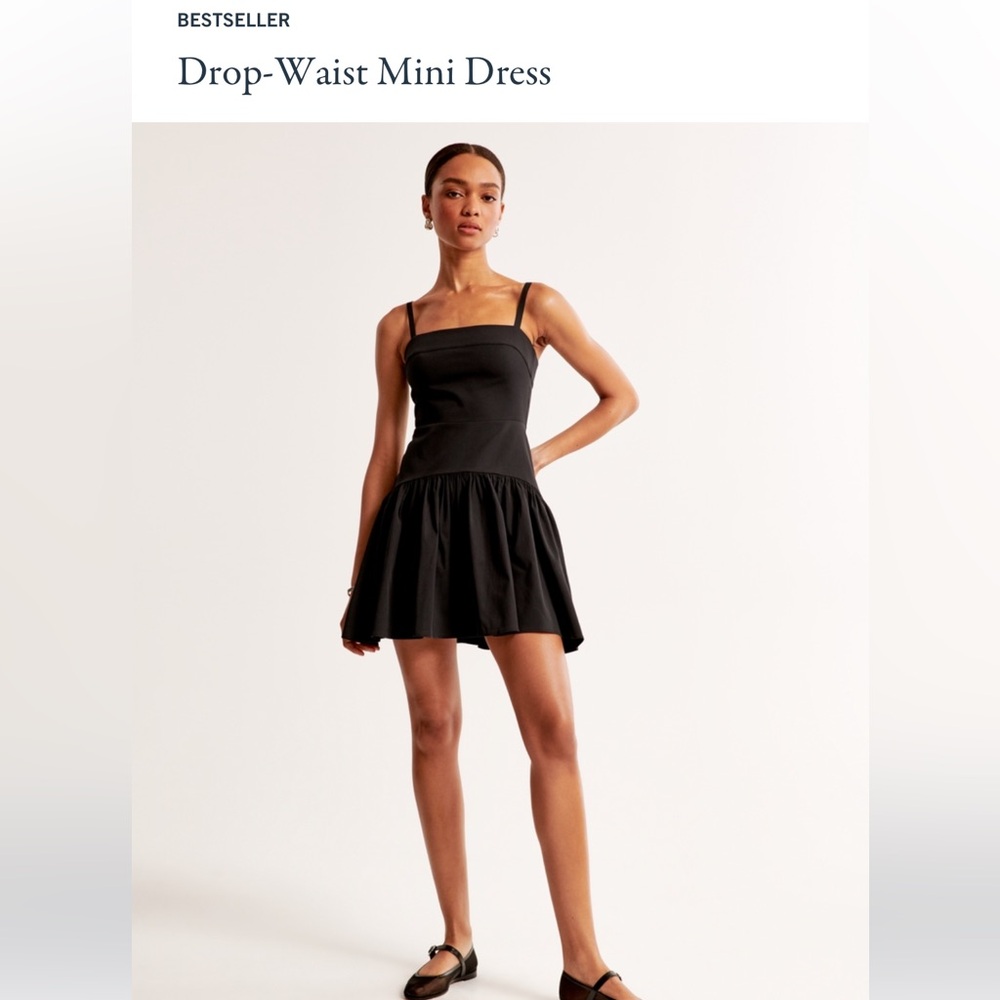 Abercrombie Drop Waist Mini Dress XSP